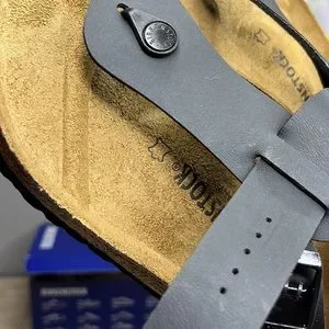Birkenstock | Shoes | Nibbirkenstock Black Leather Mens  display picture 3
